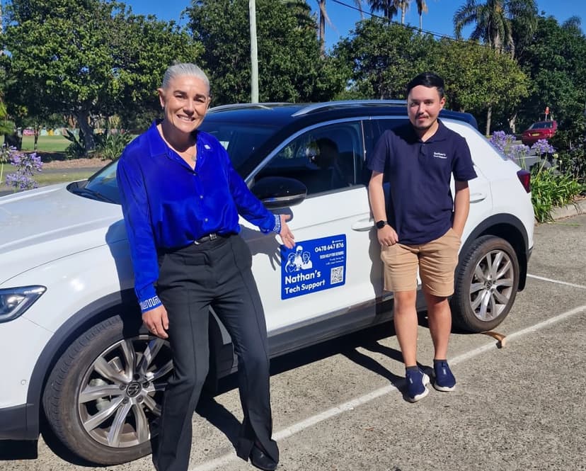 Mayor Nikki and Nathan December 2025